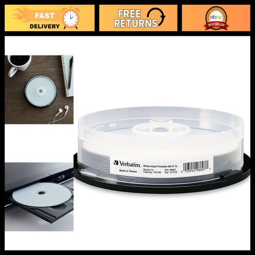 100gb blank discs - blank, 4x