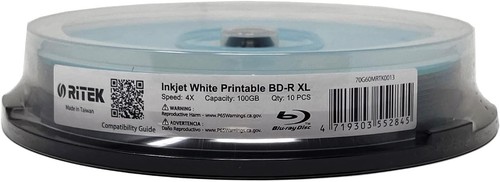 Ritek blu ray xl bdxl - blu-ray,